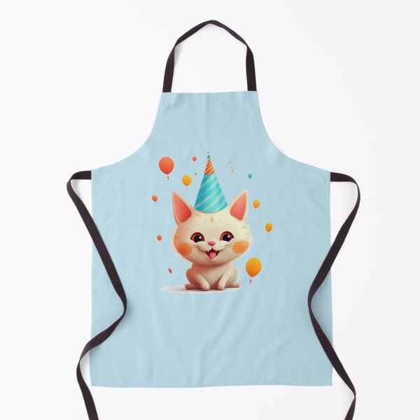 Item preview, Birthday party cat designed and sold by DerSenat.