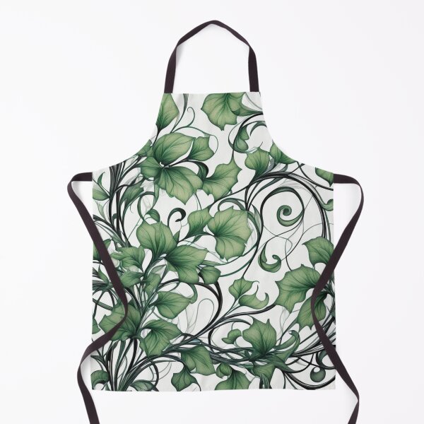 Item preview, green leaf vines pattern designed and sold by optimusprime39.