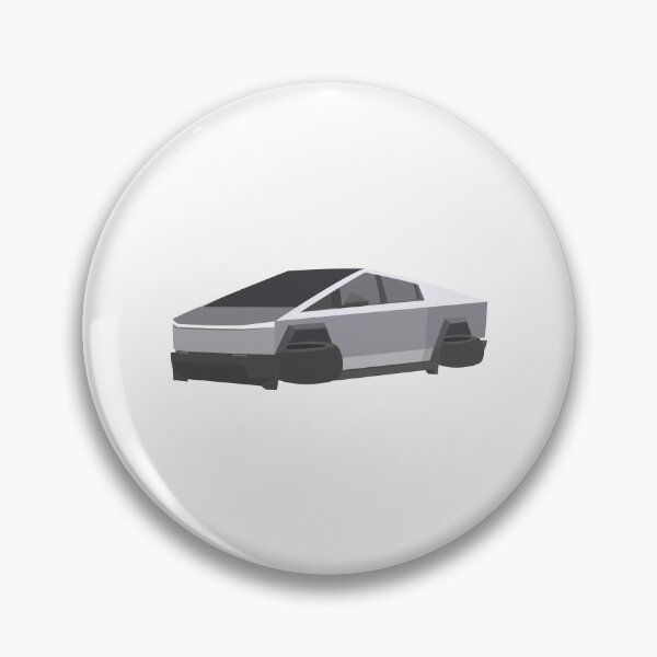 Item preview, Flying CyberTruck - tech | minimalist | tesla Stickers designed and sold by PoshPixel.