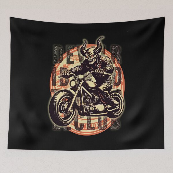 Item preview, Devil Rider Motorcyle Club designed and sold by lemurdesigns.