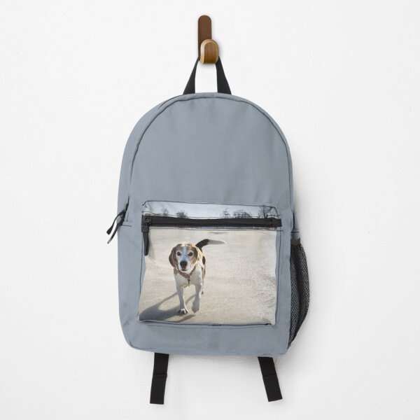 Item preview, Sunny Day Walk: Beagle on Frozen Lake designed and sold by InbalTurShalom.