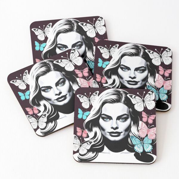 Item preview, Margot Robbie Butterflies designed and sold by SabrinaArt1.