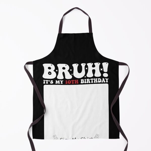 Item preview, 10 year old Groovy Bruh Its my 10th Birthday sign my designed and sold by MTRBSK11.