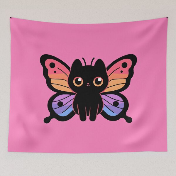Item preview, Butterfly cat designed and sold by Anna Halasek.