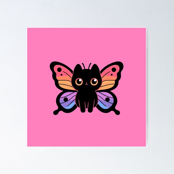Item preview, Butterfly cat designed and sold by Anna Halasek.