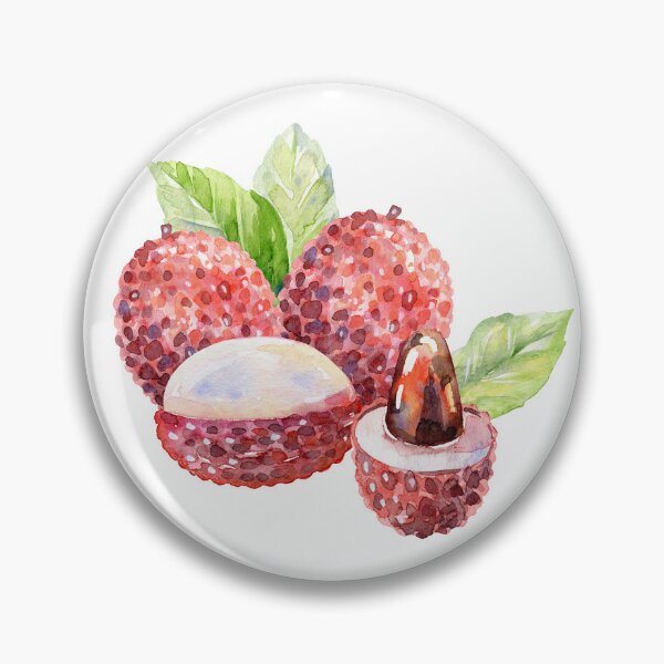 Item preview, Watercolor lychee designed and sold by tapilipa.