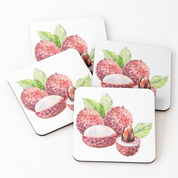 Item preview, Watercolor lychee designed and sold by tapilipa.