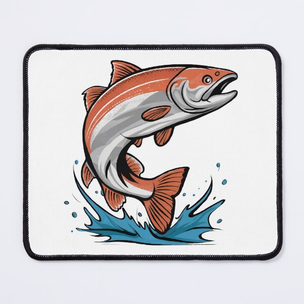 Item preview, Coho Fishing designed and sold by Angry Swan Designs.