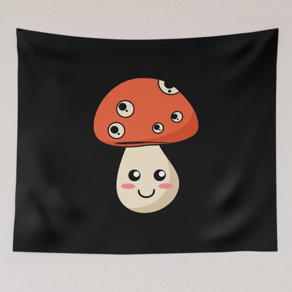 Item preview, Cute Single Mushroom designed and sold by Kaidynz.