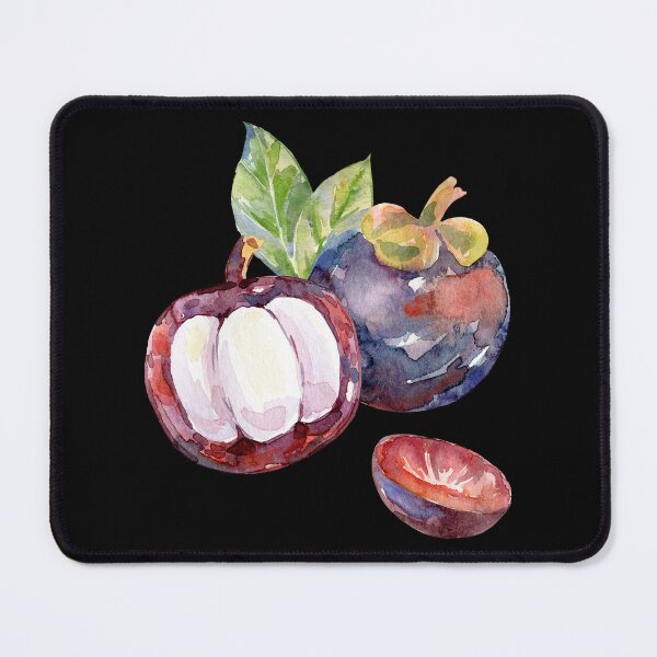 Item preview, Watercolor Mangosteen Fruit. designed and sold by tapilipa.