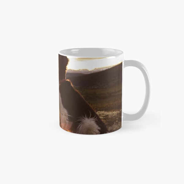 Stabyhoun in sunset Classic Mug