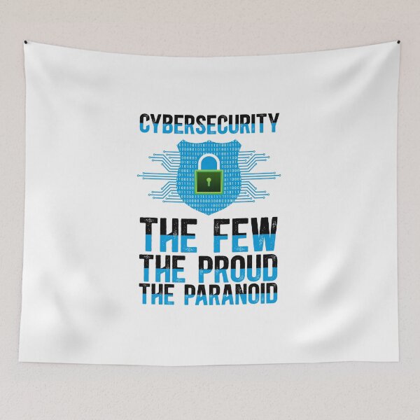 Item preview, Cybersecurity: The Few. The Proud. The Paranoid. designed and sold by TeesYouWant.