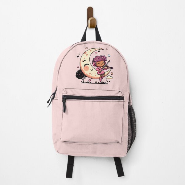 Item preview, Violinist's Love for Music Cute Cartoon Style designed and sold by CowCanvas.