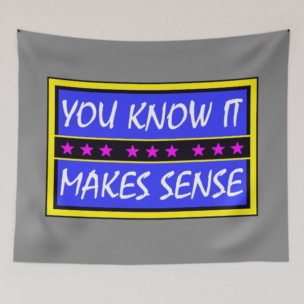 Item preview, You Know It Makes Sense British Classic Comedy 1980s V5a designed and sold by RetrospectUK.
