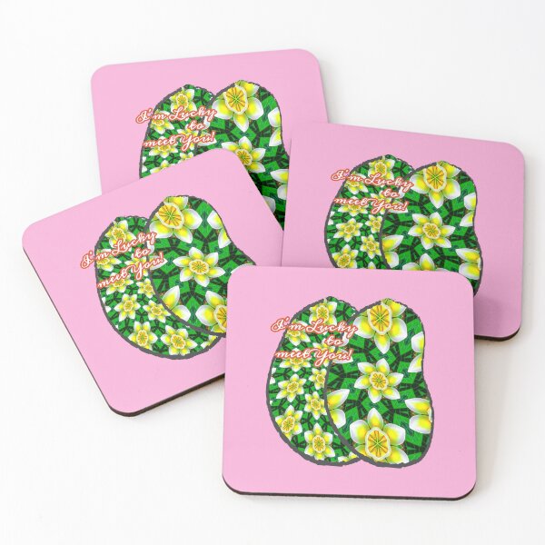 Item preview, Cute Yellow Plumeria Pattern designed and sold by Patternflower.