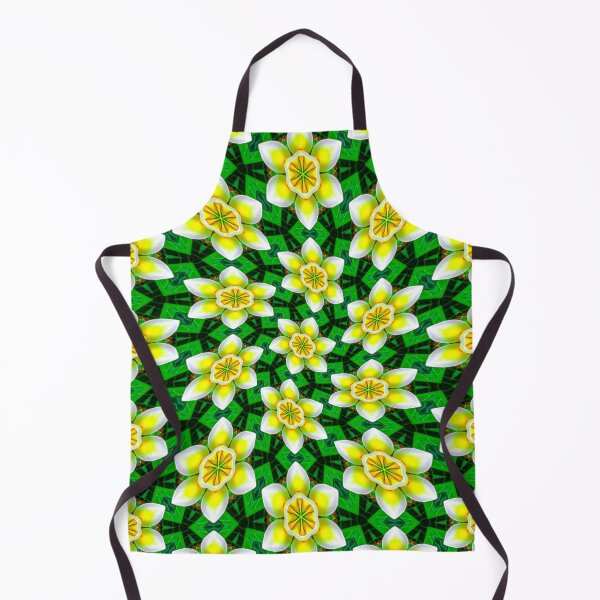 Item preview, Cute Yellow Plumeria Pattern designed and sold by Patternflower.