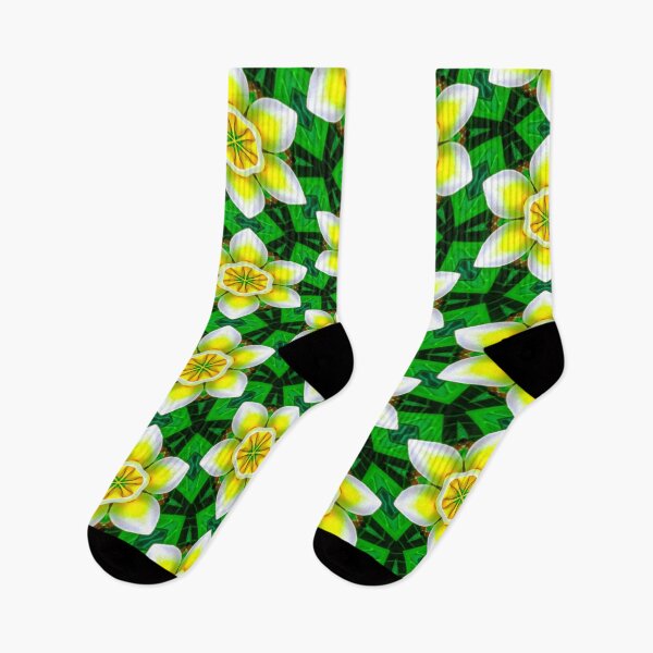 Item preview, Cute Yellow Plumeria Pattern designed and sold by Patternflower.