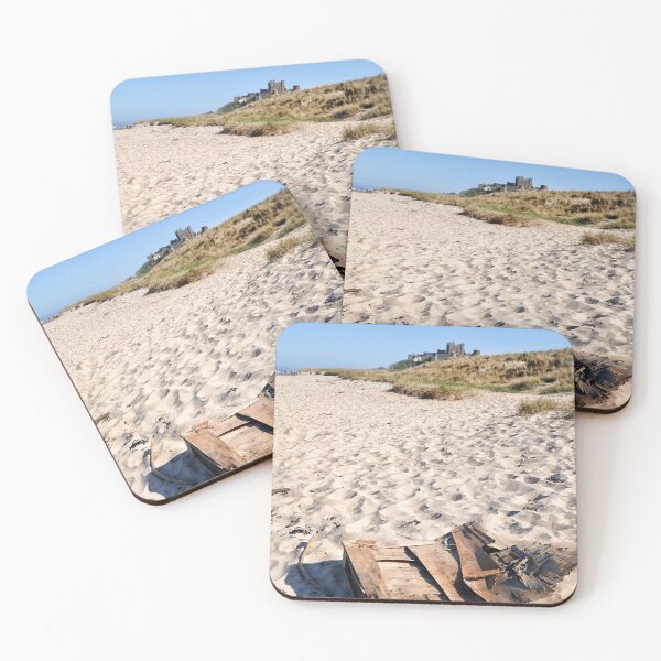Item preview, Driftwood on the beach near Bamburgh Castle, Northumberland designed and sold by Richard Flint.