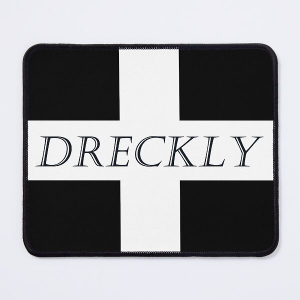 Item preview, Dreckly on a St Piran Flag designed and sold by Terri Waters Photography & Design.