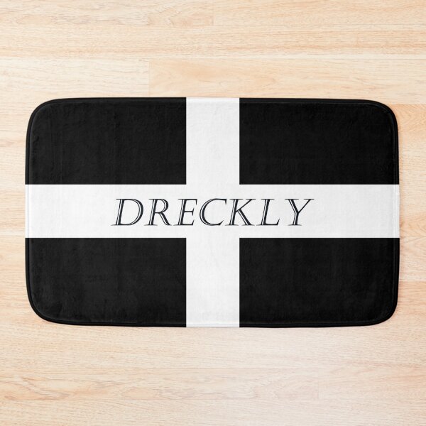 Item preview, Dreckly on a St Piran Flag designed and sold by Terri Waters Photography & Design.