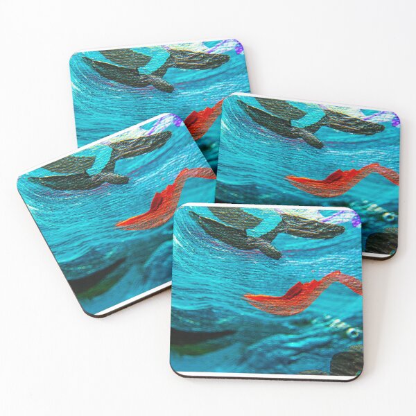 Item preview, Sea Serpents Abstract Art designed and sold by oz10.