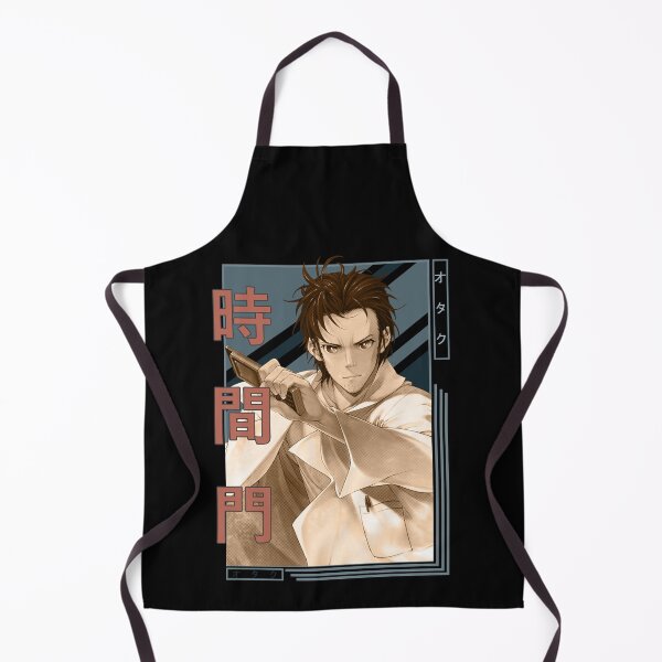 Item preview, Rintaro Okabe Retro Blue Black Design designed and sold by Wafusaurus.