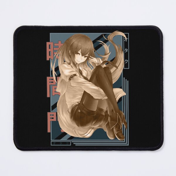 Item preview, Kurisu Makise Retro Blue Black Design  designed and sold by Wafusaurus.