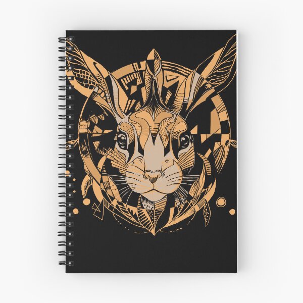 Item preview, White Rabbit Whimsy: Bunny Art with with a Twist! - Your Inner Bunny [dark version] designed and sold by Kraftees.
