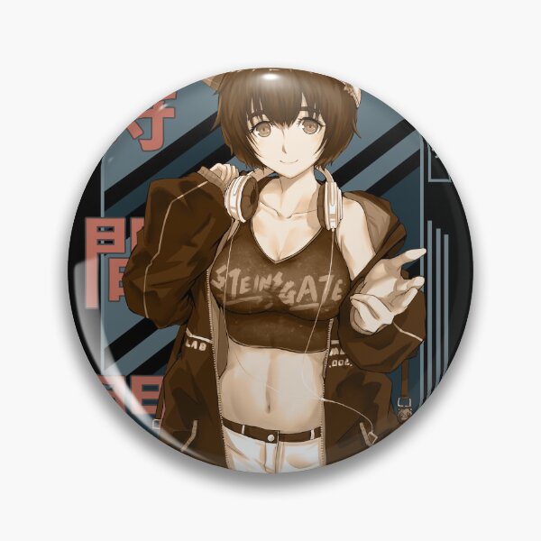 Item preview, Mayuri Shiina Retro Blue Black Design  designed and sold by Wafusaurus.