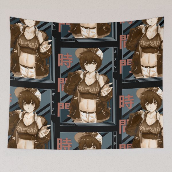 Item preview, Mayuri Shiina Retro Blue Black Design  designed and sold by Wafusaurus.