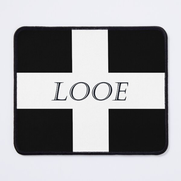 Item preview, Looe on a St Piran Flag designed and sold by Terri Waters Photography & Design.