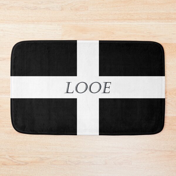 Item preview, Looe on a St Piran Flag designed and sold by Terri Waters Photography & Design.
