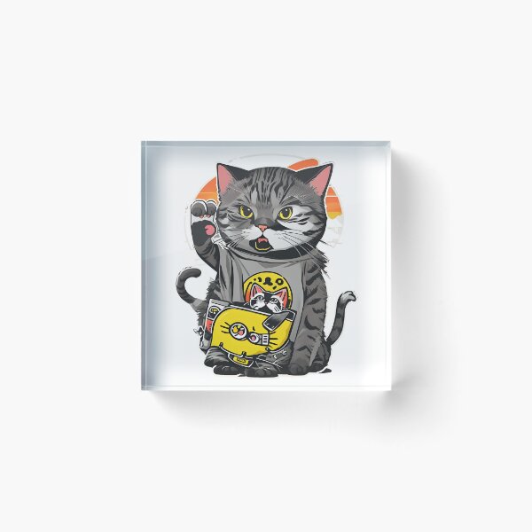 Item preview, cute a cat designed and sold by misbahsiro.