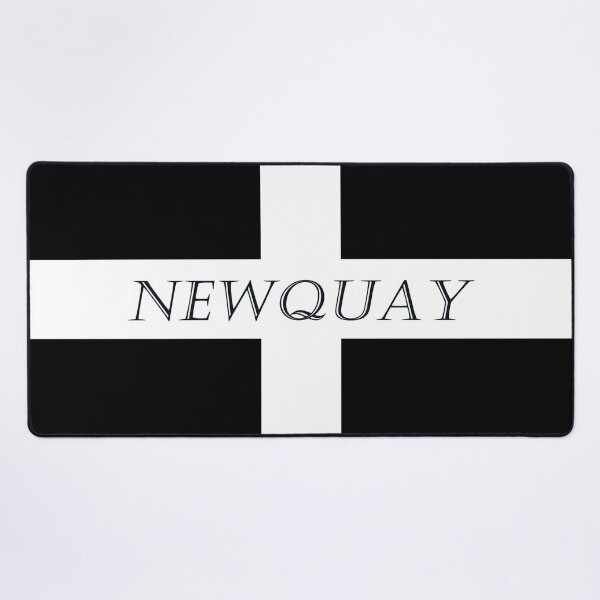 Item preview, Newquay on a St Piran Flag designed and sold by Terri Waters Photography & Design.