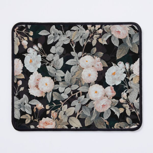 Item preview, Peach Roses Black Vintage Botanical Garden designed and sold by InovArtS.