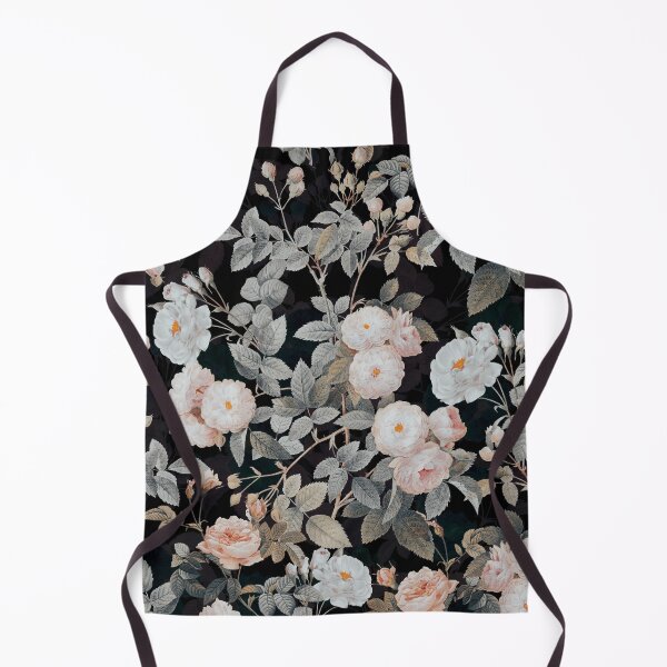 Item preview, Peach Roses Black Vintage Botanical Garden designed and sold by InovArtS.