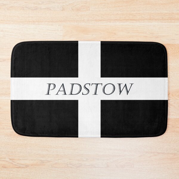 Item preview, Padstow on a St Piran Flag designed and sold by Terri Waters Photography & Design.