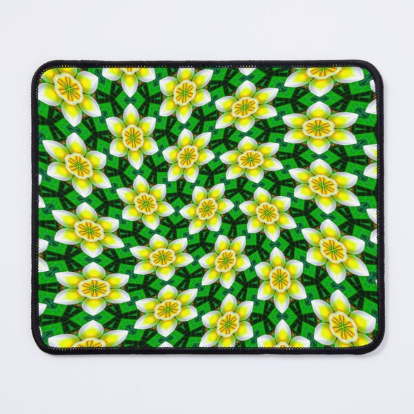Item preview, Cute Yellow Plumeria Pattern designed and sold by Patternflower.