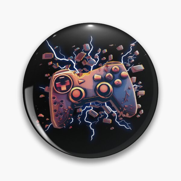 Item preview, broken controller press start designed and sold by FluxDesigner.
