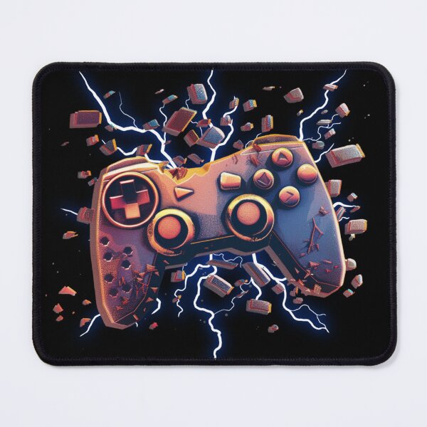 Item preview, broken controller press start designed and sold by FluxDesigner.