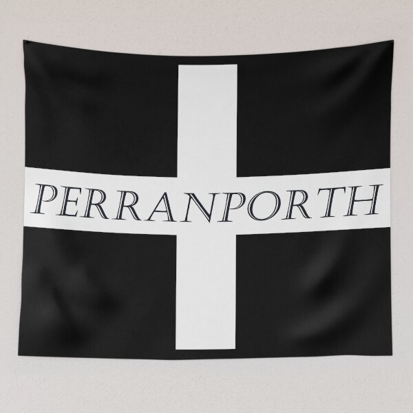 Item preview, Perranporth on a St Piran Flag designed and sold by Terri Waters Photography & Design.