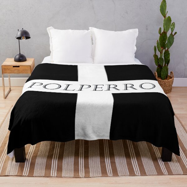 Item preview, Polperro on a St Piran Flag designed and sold by Terri Waters Photography & Design.
