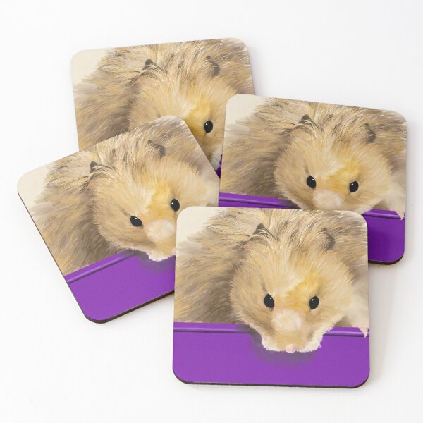 Item preview, hamster digital painting for charity designed and sold by JayTCee.