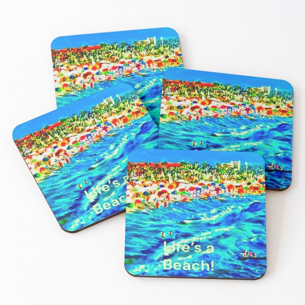 Aperçu de l'œuvre La vie est une plage créée et vendue par DebbieSteinhoff.
