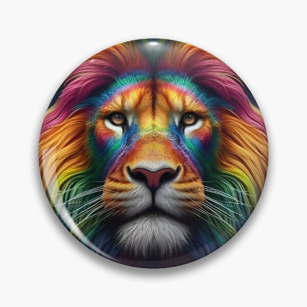 Item preview, A colourful Lion  designed and sold by cmphotographs.