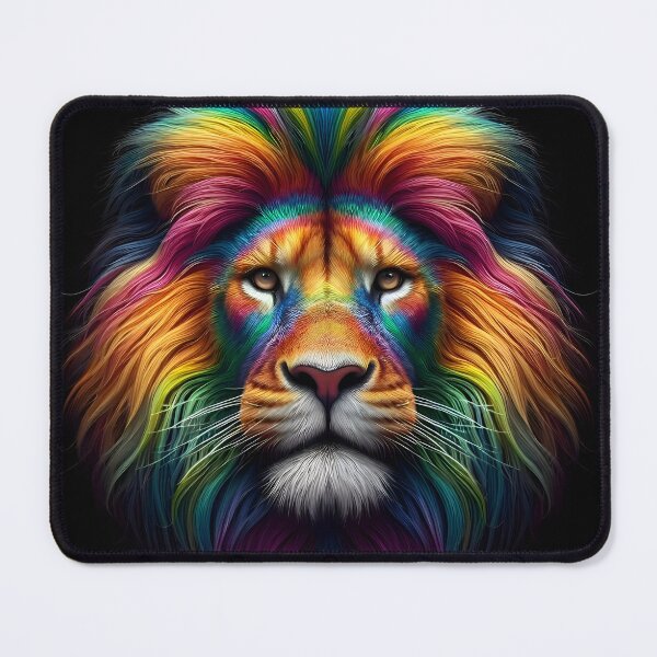 Item preview, A colourful Lion  designed and sold by cmphotographs.