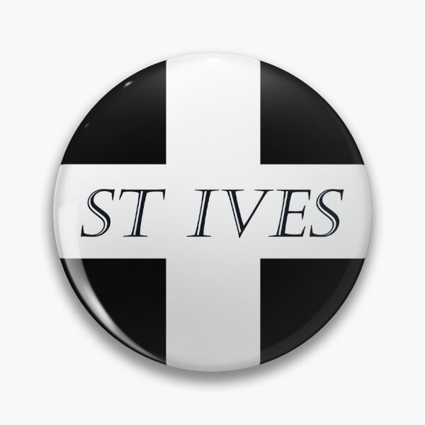 Item preview, St Ives on a St Piran Flag designed and sold by Terri Waters Photography & Design.