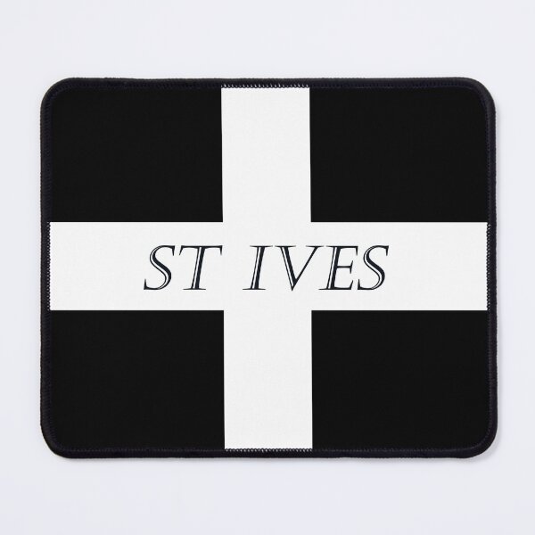 Item preview, St Ives on a St Piran Flag designed and sold by Terri Waters Photography & Design.