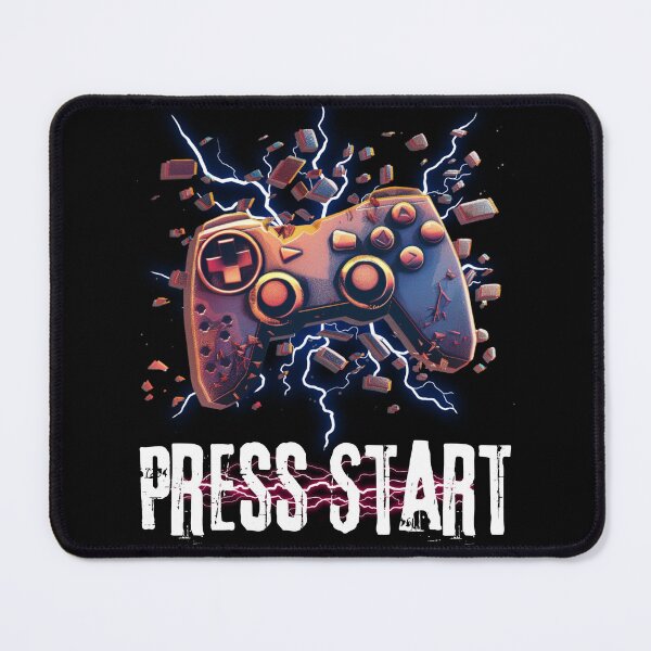 Item preview, press start broken controller designed and sold by FluxDesigner.
