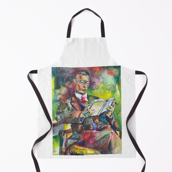 Item preview, HERMANN HESSE - watercolor portrait .9 designed and sold by lautir.